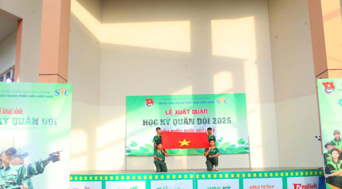 LỄ XUẤT QUÂN KHÓA 5“TIẾN BƯỚC DƯỚI QUÂN KỲ”