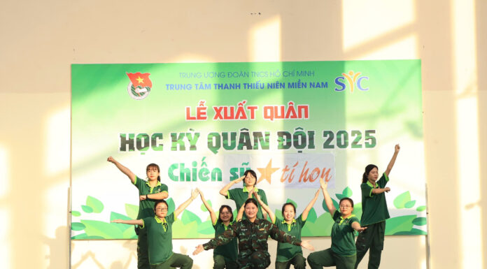 Xuất quân khóa 7″ Chiến sĩ tí hon- SỐNG BIẾT CHIA SẺ”