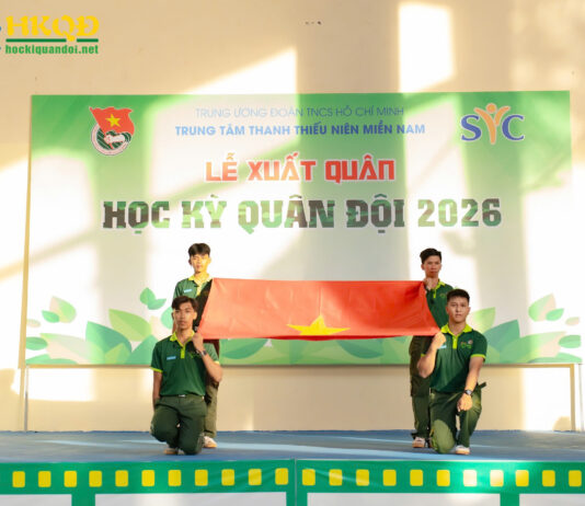 LỄ XUẤT QUÂN HỌC KỲ QUÂN ĐỘI NÂNG CAO “CHIẾN BINH THÉP “