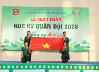 LỄ XUẤT QUÂN CHIẾN SĨ TÍ HON “RÈN LUYỆN CHÍNH TÔI “