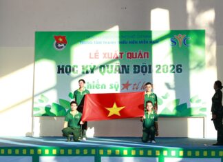 LỄ XUẤT QUÂN CHIẾN SĨ TÍ HON “SỐNG BIẾT CHIA SẺ“