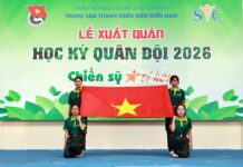 LỄ XUẤT QUÂN CHIẾN SĨ TÍ HON “TỰ VỆ THOÁT HIỂM “